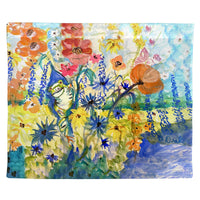 Frog & Garden Outdoor Wall Hanging 24x30