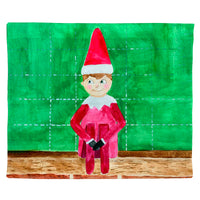 Drake's Elf Outdoor Wall Hanging 24x30