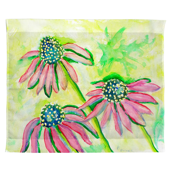 Cone Flowers Outdoor Wall Hanging 24x30