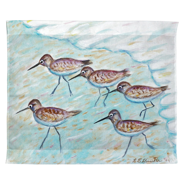 Sandpipers Outdoor Wall Hanging 24x30