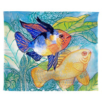 Betsy's Two Fish Outdoor Wall Hanging 24x30