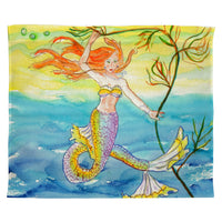 Betsy's Mermaid Outdoor Wall Hanging 24x30