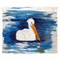Spring Creek Pelican Outdoor Wall Hanging 24x30
