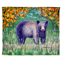 Black Bear Outdoor Wall Hanging 24x30