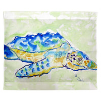 Loggerhead Turtle Outdoor Wall Hanging 24x30