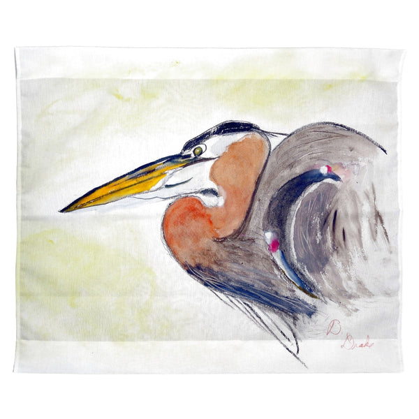 Heron Portrait Wall Hanging 24x30