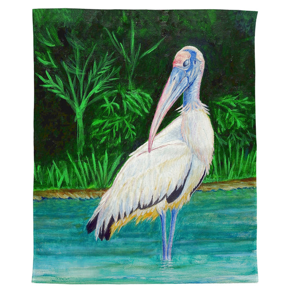 Dick's Wood Stork Wall Hanging 24x30