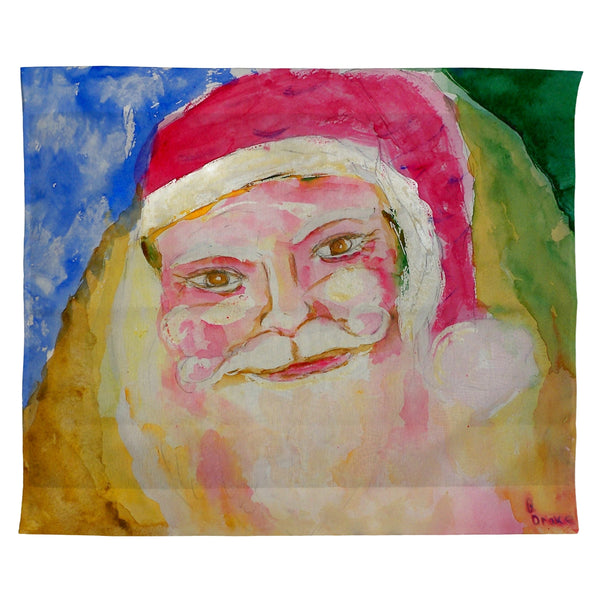 Santa Face Outdoor Wall Hanging 24x30