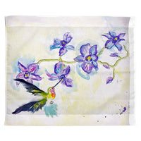 Hummingbird & Clematis Outdoor Wall Hanging 24x30