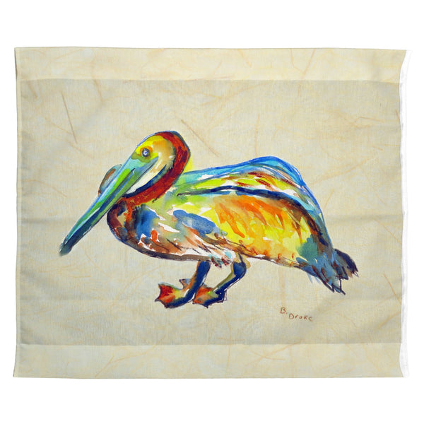 Gertrude Pelican B Outdoor Wall Hanging 24x30