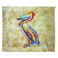 Sylvester Pelican Outdoor Wall Hanging 24x30