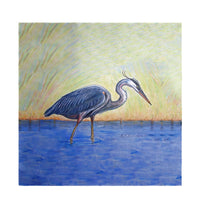 Blue Heron Square Table Cloth 52