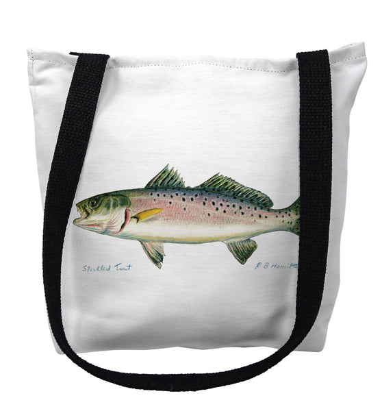 Speckled Trout Left Tote Bag