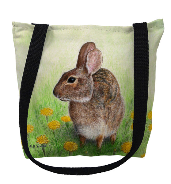 Rabbit Left Tote Bag