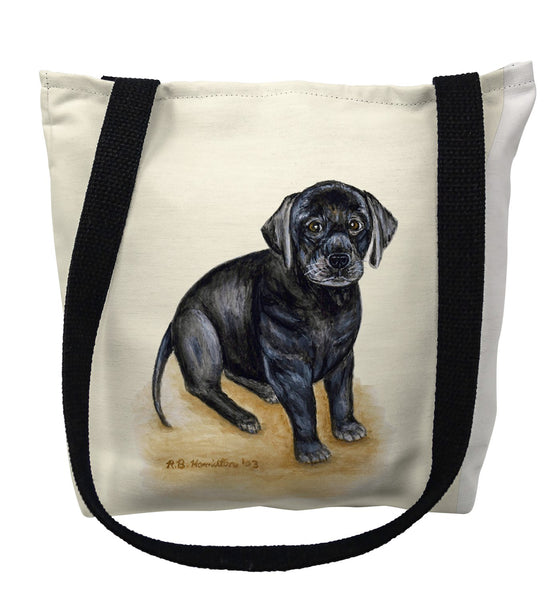 Black Lab Tote Bag