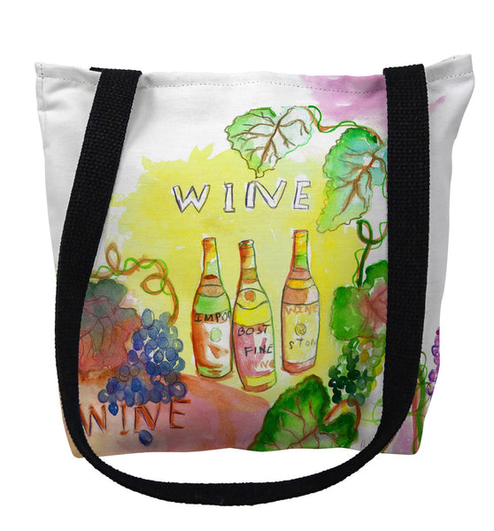 Wine Bottles Tote Bag