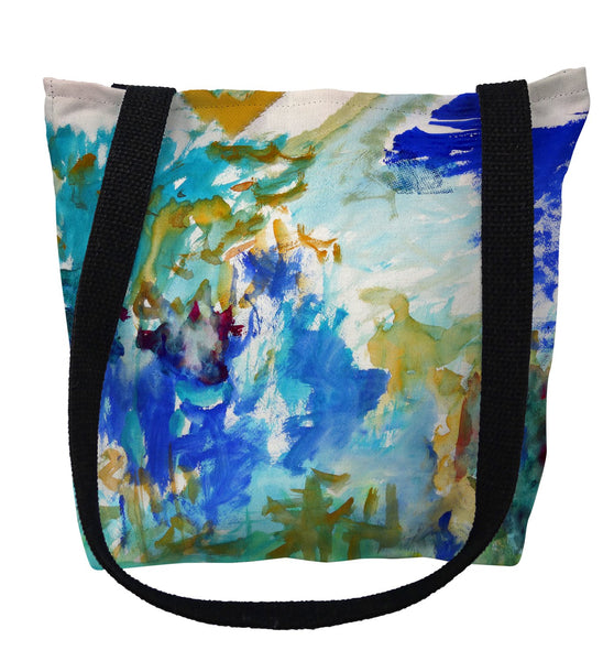 Abstract Blue Tote Bag