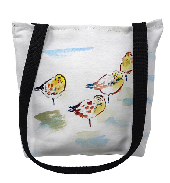 Four Sanderlings Tote Bag