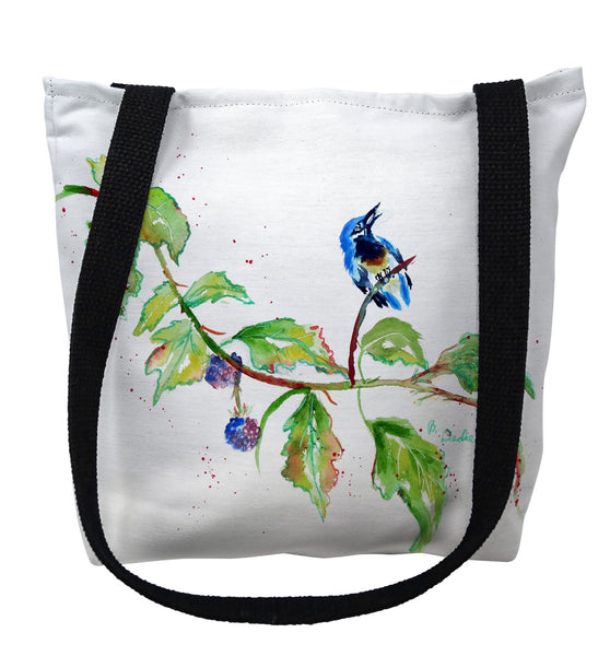 Bird & Blackberries Tote Bag