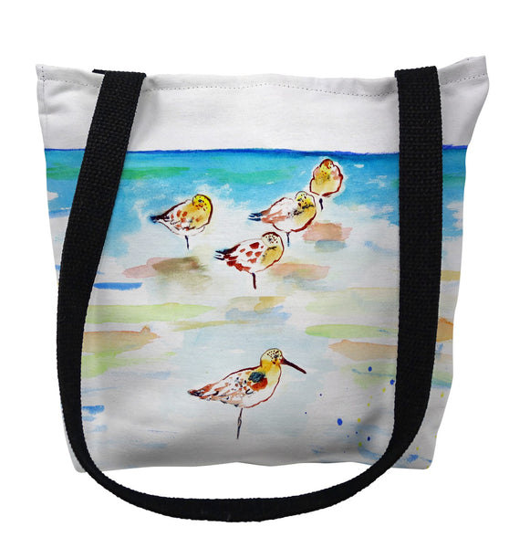 Five Sanderlings Tote Bag