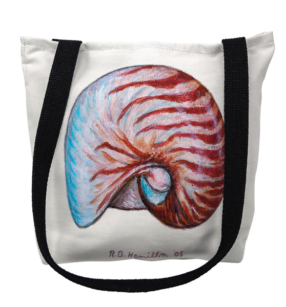 Nautilus Shell Tote Bag