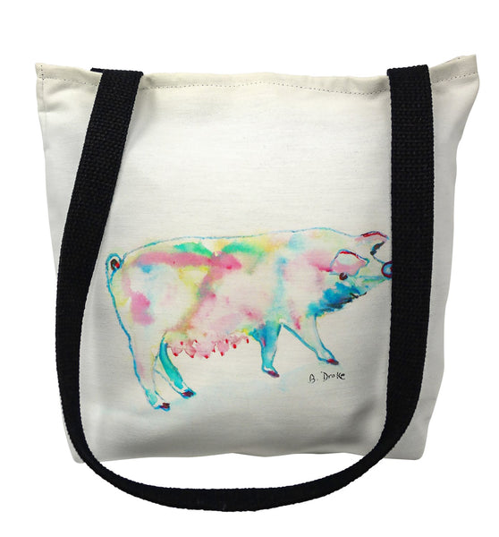 Pink Pig Tote Bag