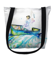 Boy in Boat Tote Bag