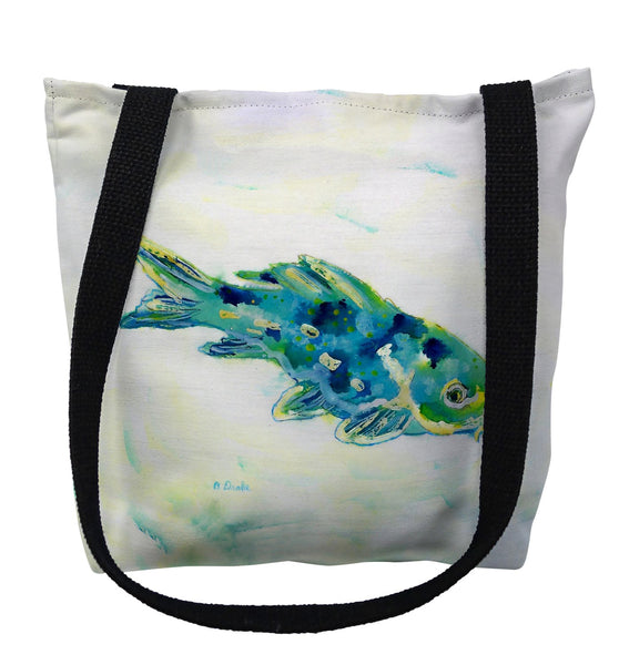 Blue Koi Tote Bag