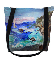 Sailing the Cliffs Tote Bag