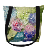 Pink & Purple Hydrangea Tote Bag