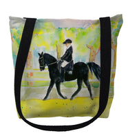 Black Horse & Rider Tote Bag