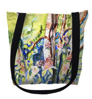 Birch Tree Wood Tote Bag