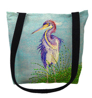 Windy Louisiana Heron Tote Bag