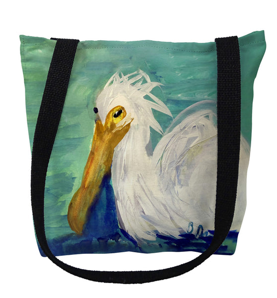 Crazy Egret Tote Bag