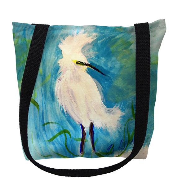 Wacky Egret Tote Bag