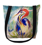 Wacky Louisiana Heron Tote Bag