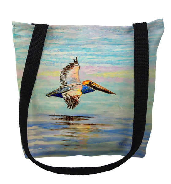 Gliding Pelican Tote Bag
