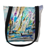 Betsy's New Sailboats Tote Bag
