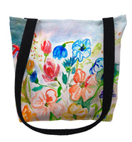 Colorful Flowers Tote Bag