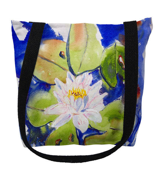 Lily Pad Flower Tote Bag