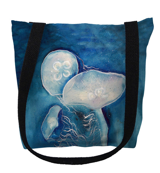 Blue Jellyfish Tote Bag