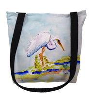 Betsy's Egret Tote Bag