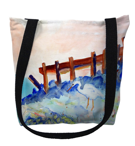 Great White Heron Tote Bag