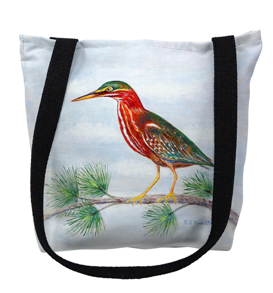 Green Heron Tote Bag