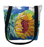 Windy SunFlower Tote Bag