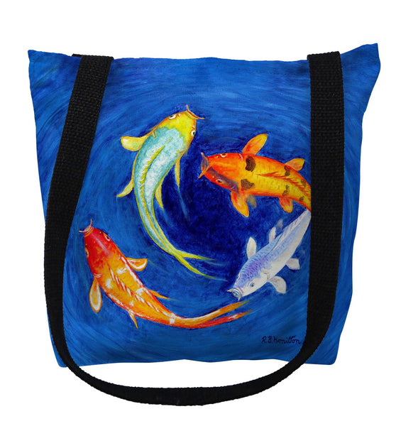 Swirling Koi Tote Bag